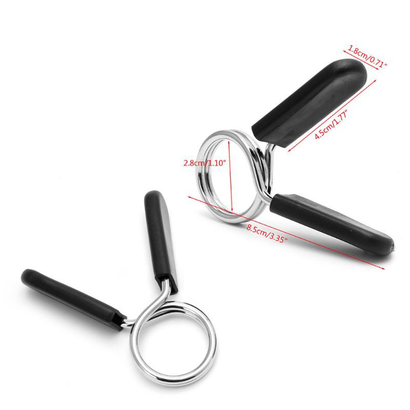 Set 2 Kẹp Thanh Tạ 28mm Hỗ Trợ Tập Tạ