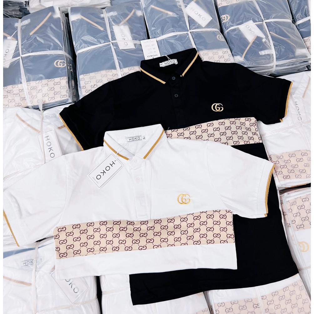 (HCM) ÁO THUN NAM POLO CỔ TRỤ THỜI TRANG NAM NỮ - SIÊU HOT - PHONG CÁCH NAM LUXURY ĐẲNG CẤP KM FASHION