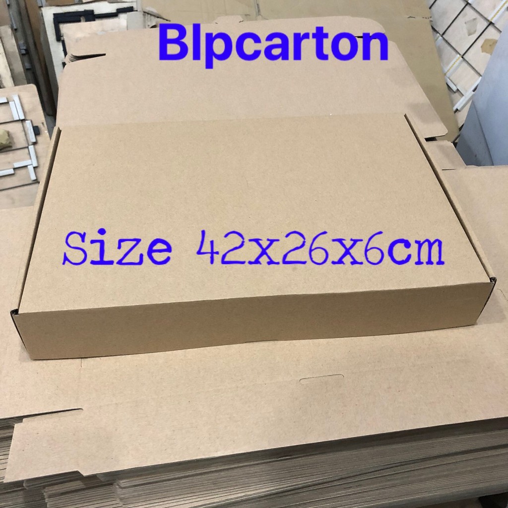 hộp gài size 42x26x6cm bộ 10 hộp carton