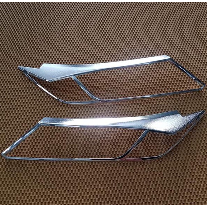 Ốp viền đèn pha, hậu xe Honda City 2017- 2020, 2021 - Mạ crom sáng bóng