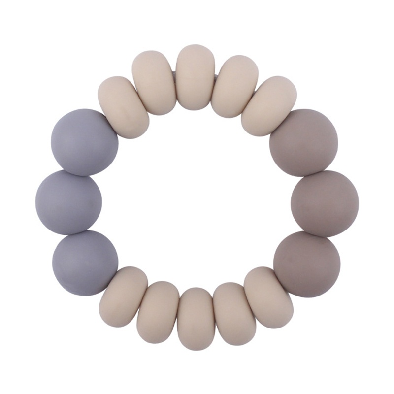 Vòng Tay Chuỗi Hạt Silicone Cho Bé Đang Mọc Răng