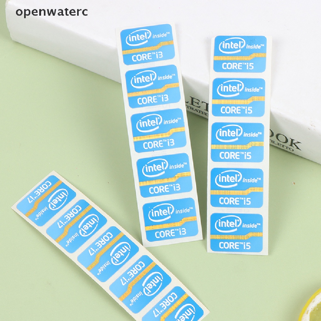 Sticker Logo Dán Laptop Intel Core i3 i5 i7