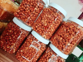 1kg đậu phộng rang tỏi ớt