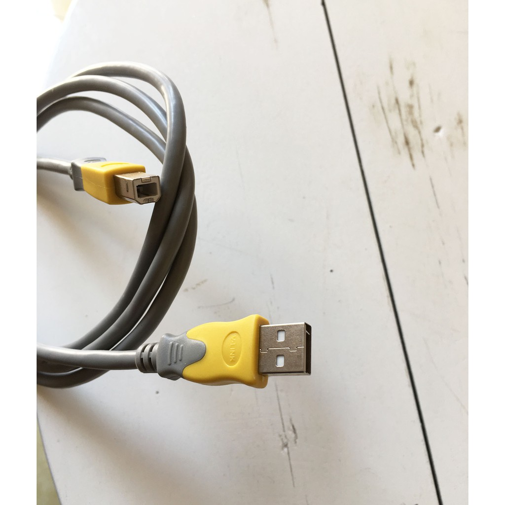 Cáp máy in USB A-B 2.0 dùng nối máy tính với máy in loại 1.5m (ghi)