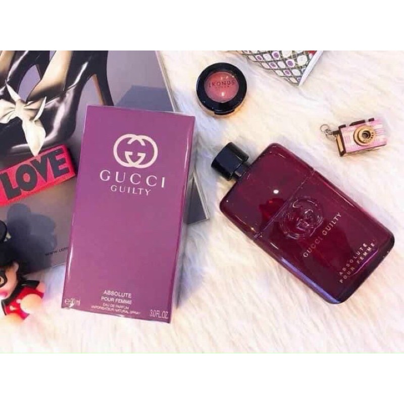 [Auth]-Nước hoa nữ Gucci Guilty Absolute EDP Pour Femme 90ml