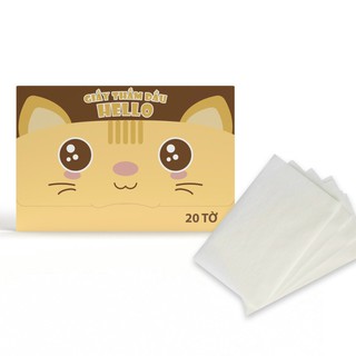 3 gói giấy thấm dầu hello cho bạn gái