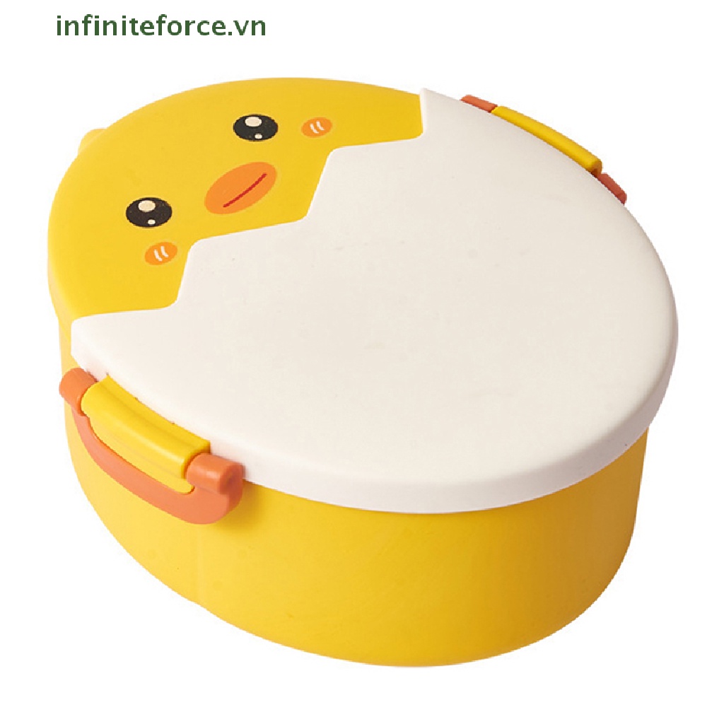 Hộp cơm Họa Tiết Hoạt Hình Dễ Thương Cho Bé