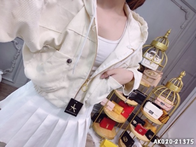 Áo Khoác Chống Nắng Nữ Kaki Nhung Qc Form Lửng Cánh Dơi (SỈ) Bomber Jackets Trơn TÚI KHÔNG NẮP -  AK1021 | BigBuy360 - bigbuy360.vn