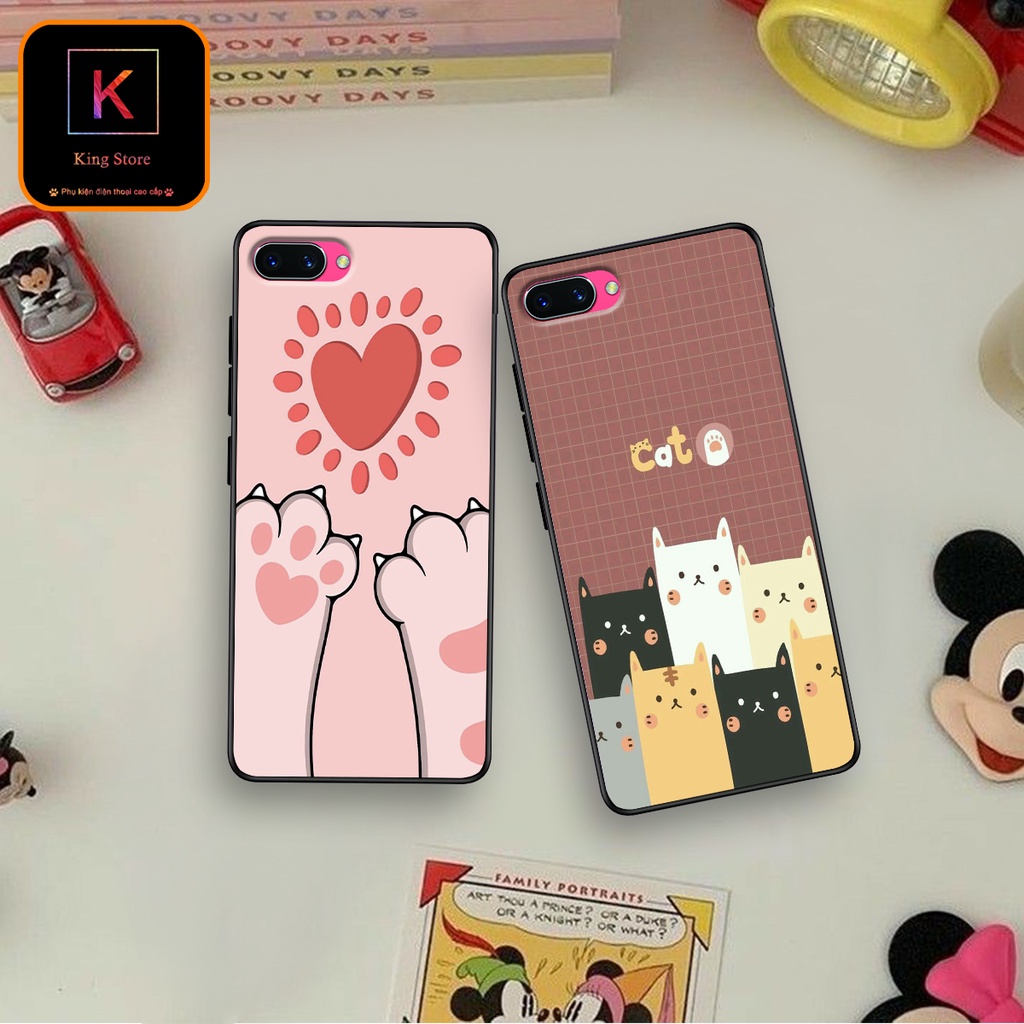 Ốp lưng Oppo A3s - Realme C2 - Ốp Oppo in hình LoveCat - Chất liệu TPU siêu bền