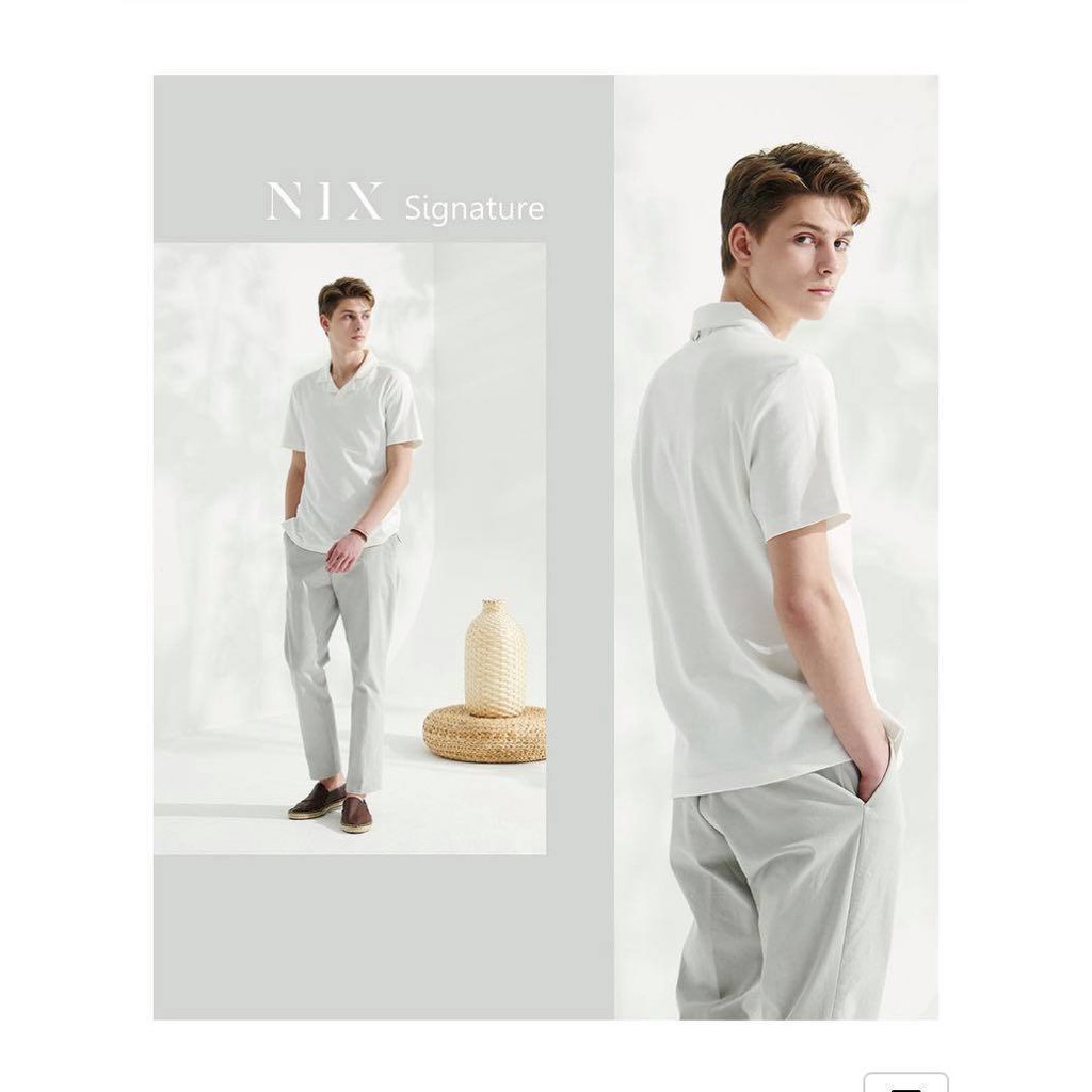 Áo Polo nam NIX cộc tay chất liệu 100% cotton