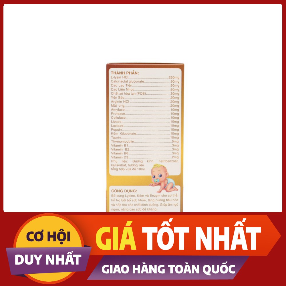 Ống uống Vinalife - Bổ sung vi chất giúp trẻ ăn ngon, tăng cường tiêu hóa ⚡️SK365