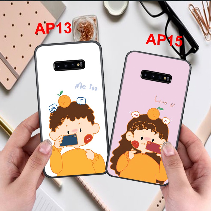 ỐP ĐIỆN THOẠI SAMSUNG S10 - SAMSUNG S10 PLUS - SAMSUNG S10 5G ỐP CẶP ĐÔI - ỐP DÀNH CHO ĐÔI LỨA YÊU NHAU SIÊU ĐẸP