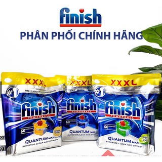 Free ship Viên rửa bát Finish Quantum 72 viên - chính hãng
