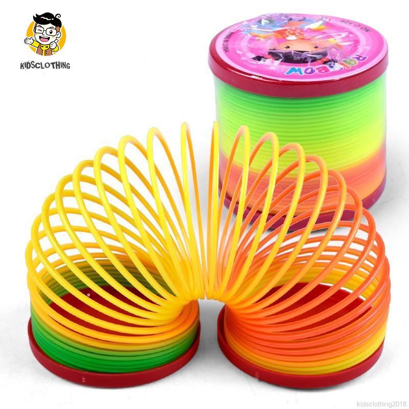 Ống tròn lò xo nhiều màu cho bé