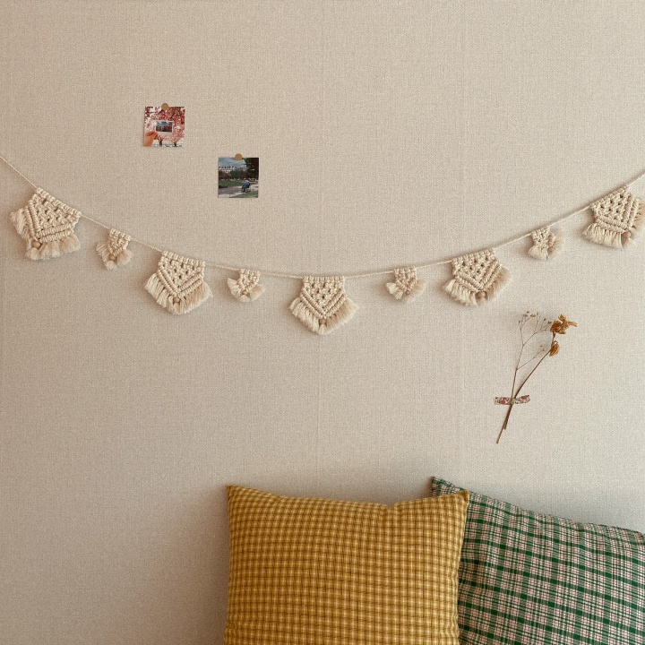 Dây treo trang trí Macrame, Dây treo trang trí nhà cửa
