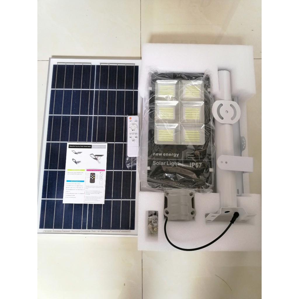 Đèn cao áp năng lượng mặt trời 300W