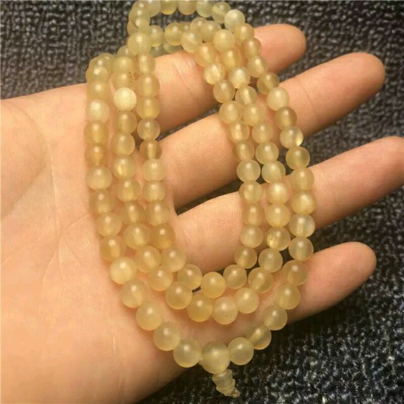 chuỗi mala yak 108 hạt 6-8mm