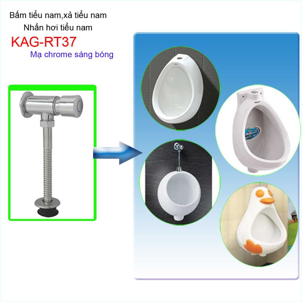 Bấm tiểu nam, xả tiểu nam, nhấn hơi tiểu nam KAG-RT37