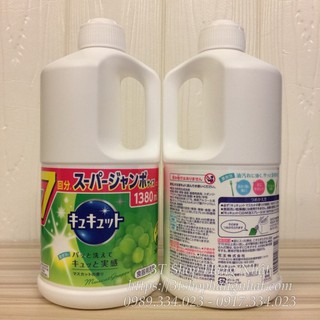 Nước rửa chén, bát KAO chai lớn 1380ml