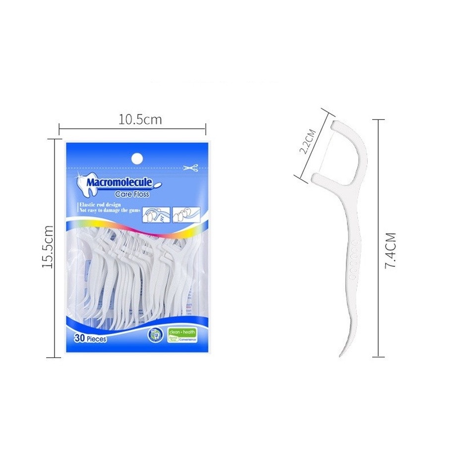 Set 30 Que Chỉ Nha Khoa Bằng Nhựa ABS Chất Lượng Cao