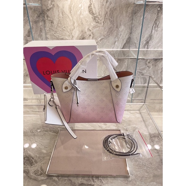 Túi tote nữ LV Bella của LV Louis Vuitton da thật phối màu ombre cao cấp