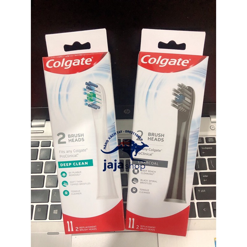 Sét 2 đầu thay bàn chải điện Colgate