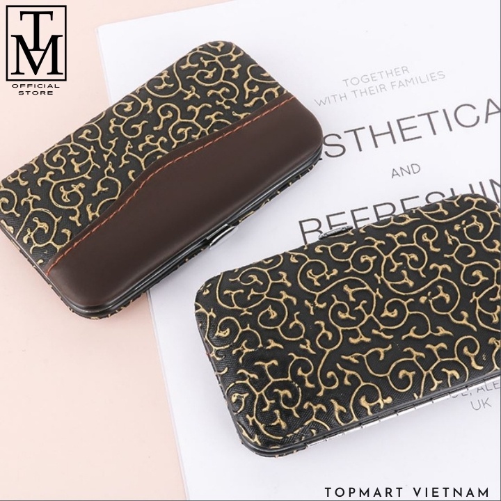 Bộ Bấm Móng Tay 10 Món Thép Không Gỉ - Bộ Cắt Móng Tay Làm Nail Cao Cấp