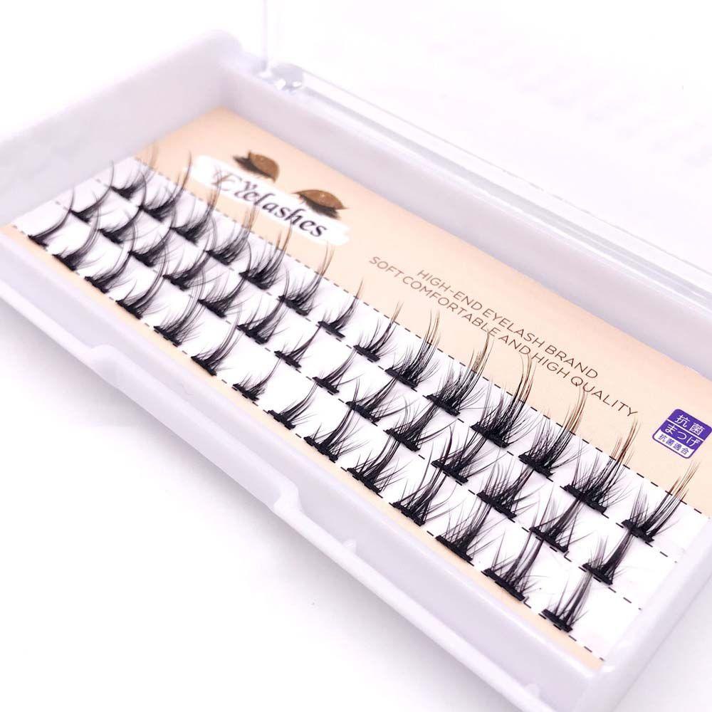 Lông Mi Giả 3D Mềm Mại Cong Tự Nhiên DIY