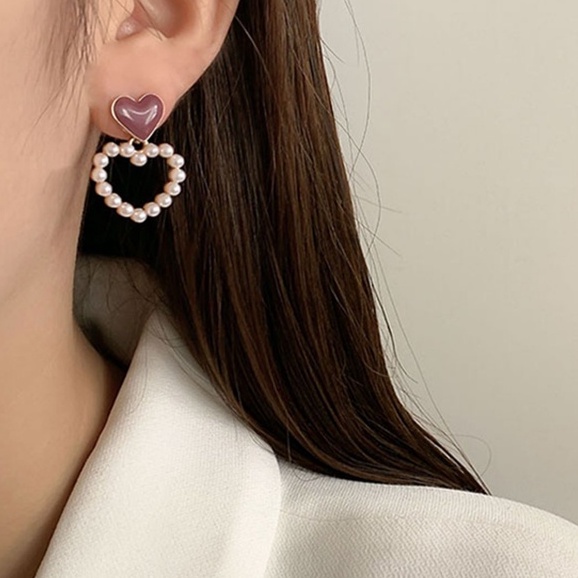 Bông Tai Đính Ngọc Trai Sang Trọng Thời Trang Mùa Hè Cho Nữ