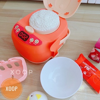 Đồ chơi xoop ! Nồi cơm điện và bát cơm cho bé