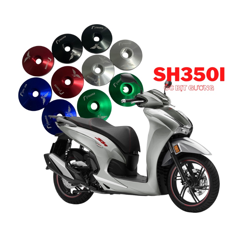 Ốc bịt chân gương cho SH350i / SH Mode Rizoma-giá 1 cặp