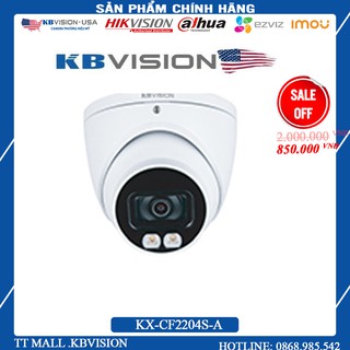 Camera kbvision kx-cf2204s-a 2.0mp chíp sony full color startlight
