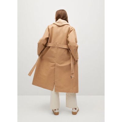 Áo M N G Water-repellent cotton trench coat