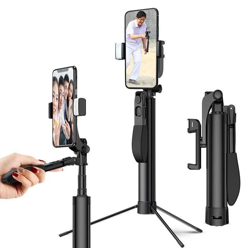 ❖☽☃Đèn làm đẹp sống động đa chức năng Bluetooth không dây Chụp ảnh tự sướng gậy, chân máy, gimbal chống rung, gopro cầm