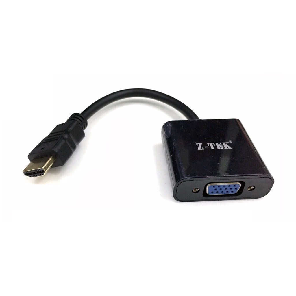 Cáp HDMI To VGA  - Hỗ trợ Full HD 1080P