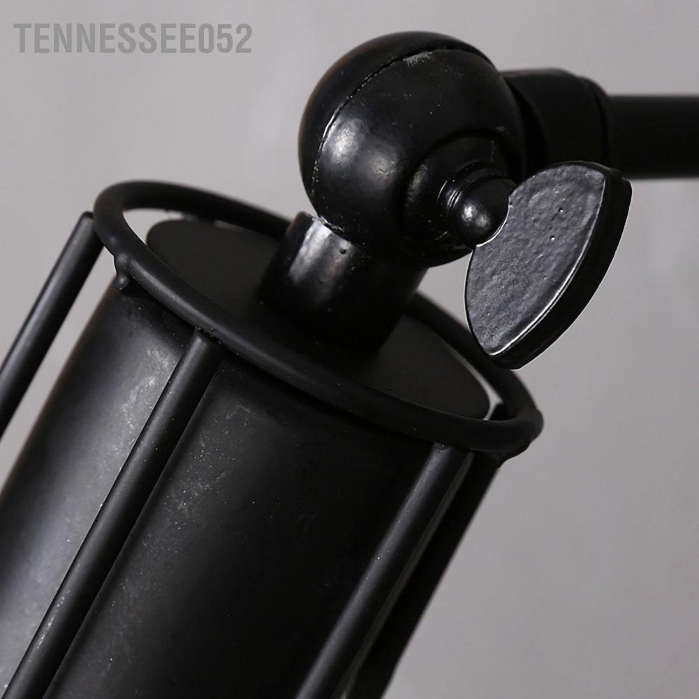 Tennessee052 Đèn treo tường bằng kim loại cổ điển Khung bóng râm Phong cách công nghiệp cho hành lang lối đi