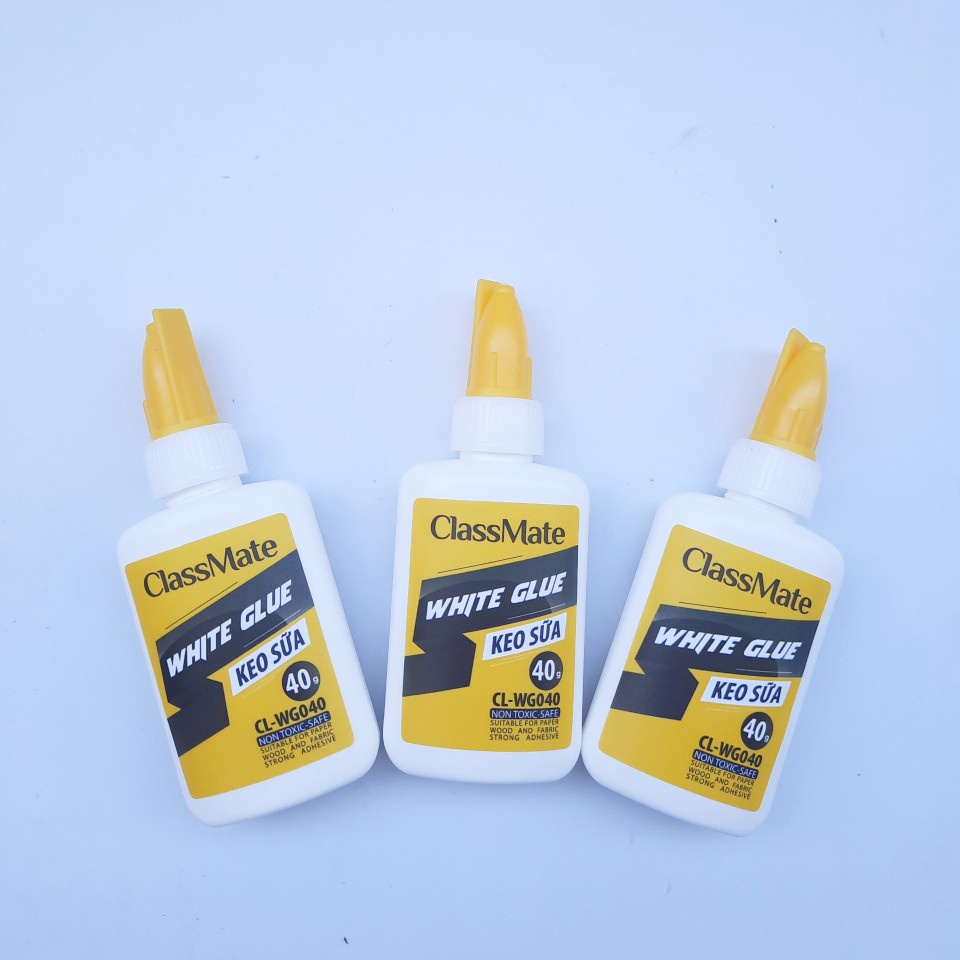 Keo sữa Classmate 40g, hồ sữa dán giấy thủ công, độ dính cao, an toàn - Soleil Home