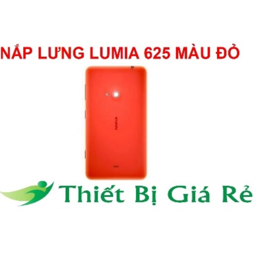 NẮP LƯNG LUMIA 625 MÀU ĐỎ