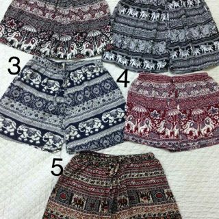 Combo 4 quần đùi lanh thái