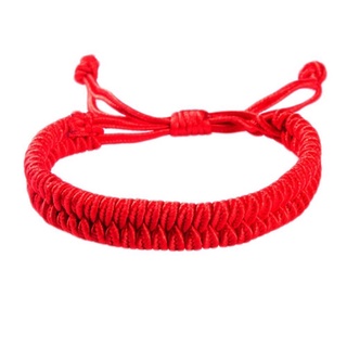 Vòng tay dây đỏ free size vòng tay may mắn