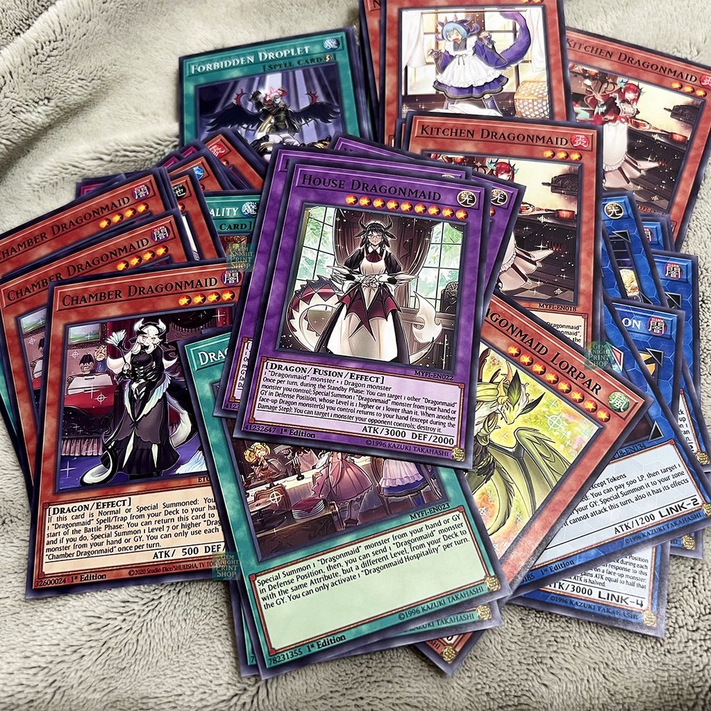 Bộ bài Yugioh - Structure Deck: Dragonmaid