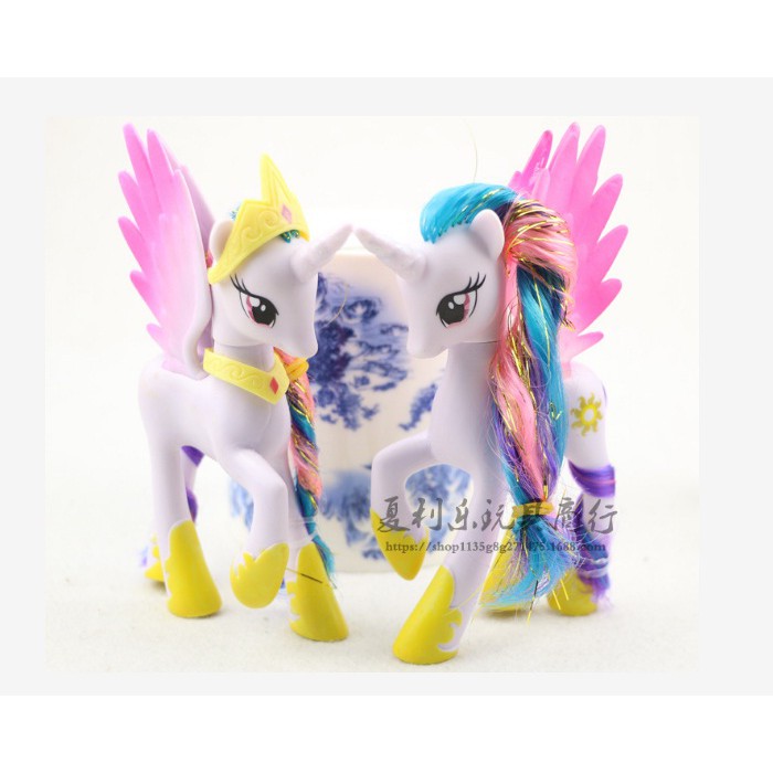 Thiên Thần Ngựa Pony Rarity Xinh Đẹp Quyến rũ 14cm