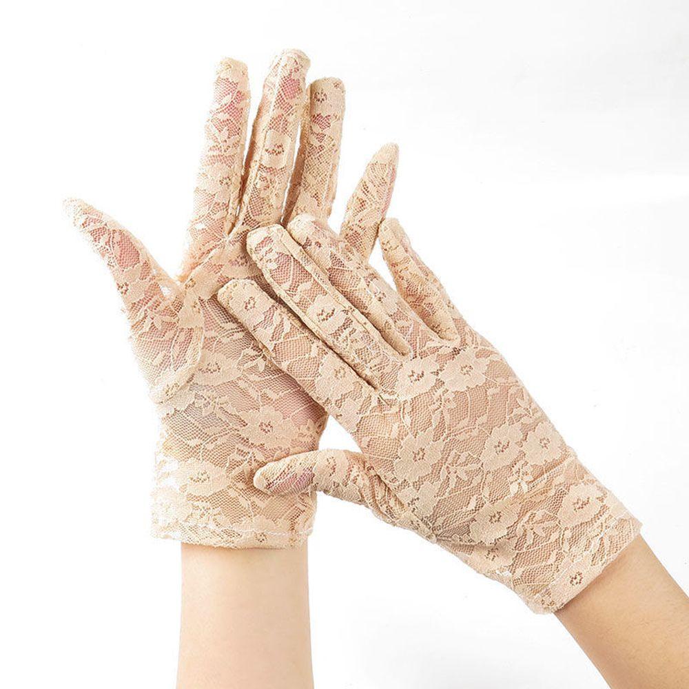 Găng Tay Ren Ngắn Bảo Vệ Tay Khi Đạp Xe