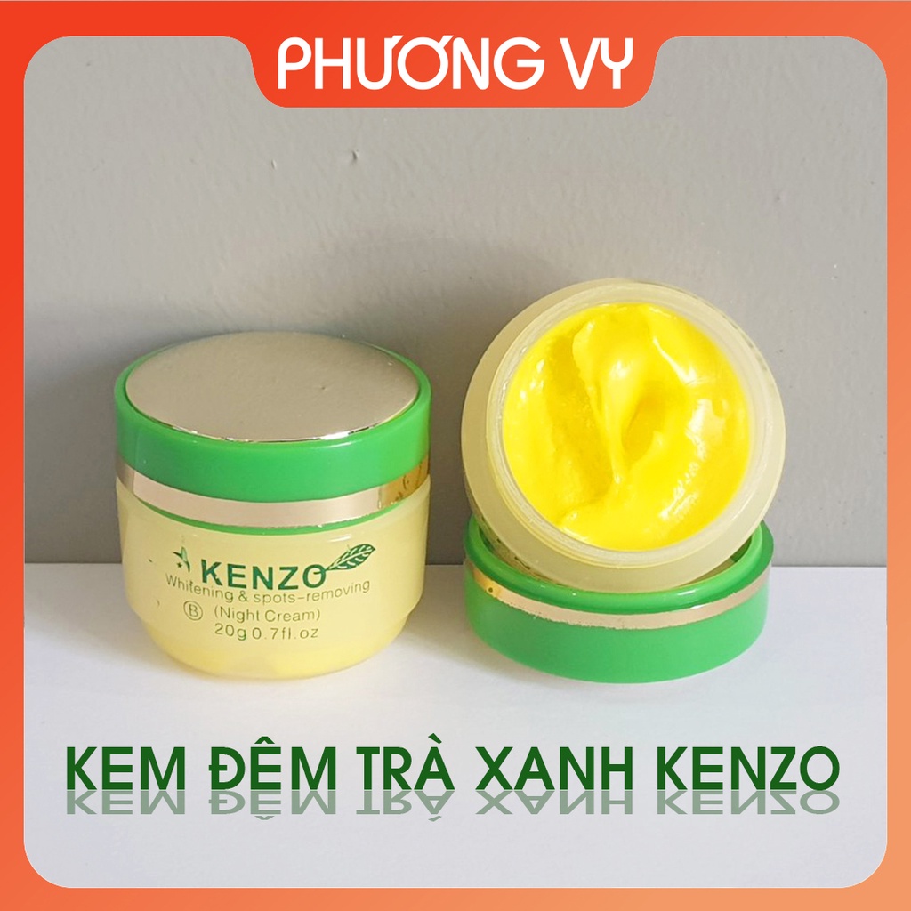 [CHÍNH HÃNG] Kem nám Green Tea Kenzo, chuyên làm mờ nám tàn nhang và dưỡng trắng da, mỹ phẩm Green Tea, Kem nám