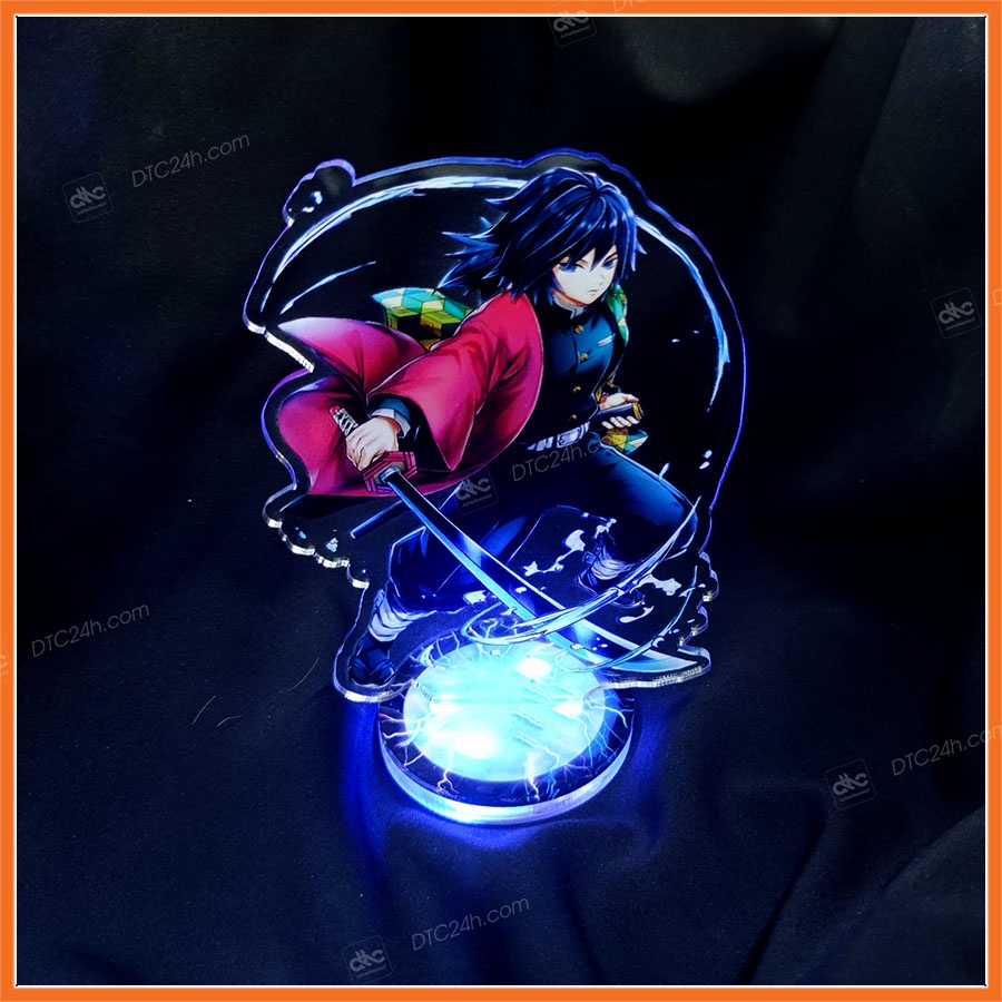 Mô hình tượng standee Kimetsu No Yaiba  - Đèn led 3 chế độ