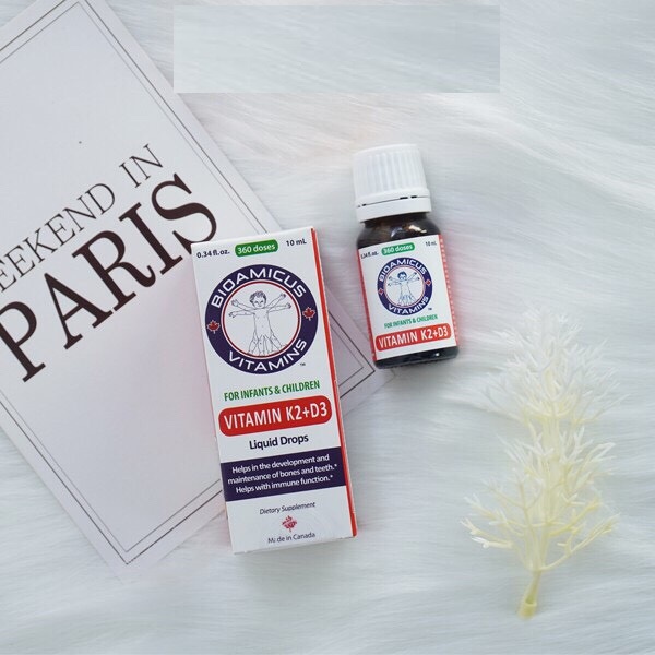 BioAmicus vitamin K2 + vitamin D3 MK7 10ml