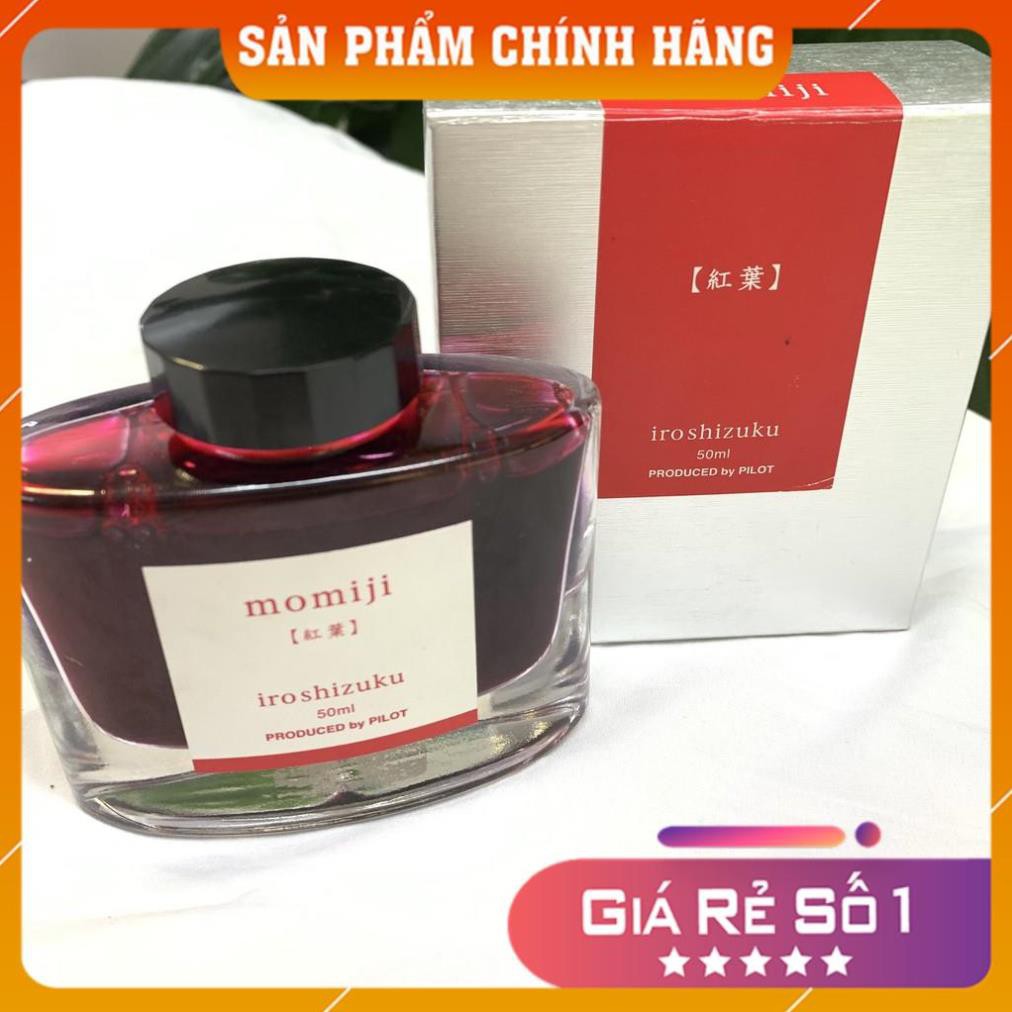 Mực Iroshizuku 50ml Nhập Khẩu Nhật Bản, Lọ Mực Được Sản Xuất Thủ Công, Màu Tươi Sáng, Không Lắng Cặn