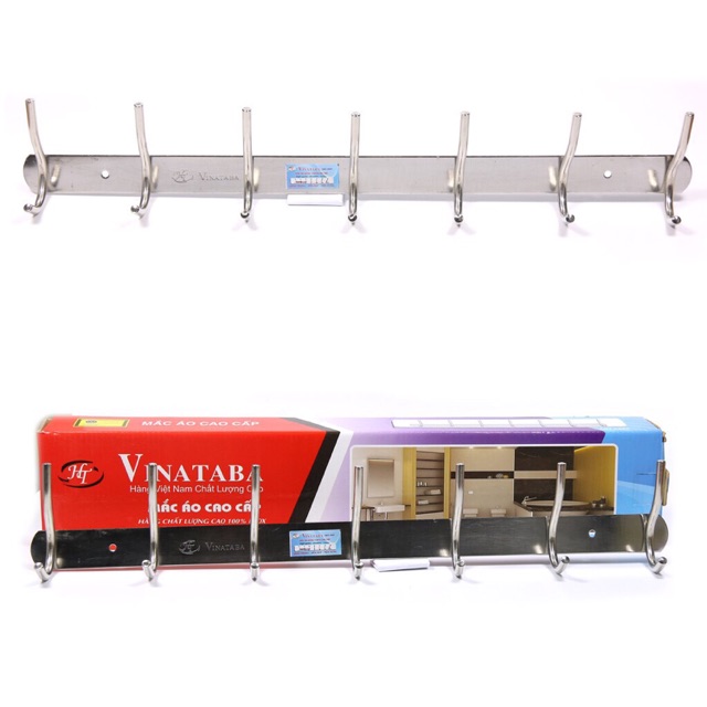 MÓC QUẦN ÁO INOX ĐƠN VÀ ĐÔI VINATABA