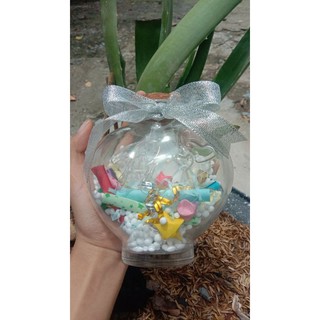 Lọ thuỷ tinh trái tim kèm combo
