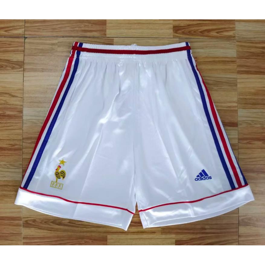 Quần short Bóng Đá Pháp 1998 Phong Cách Retro